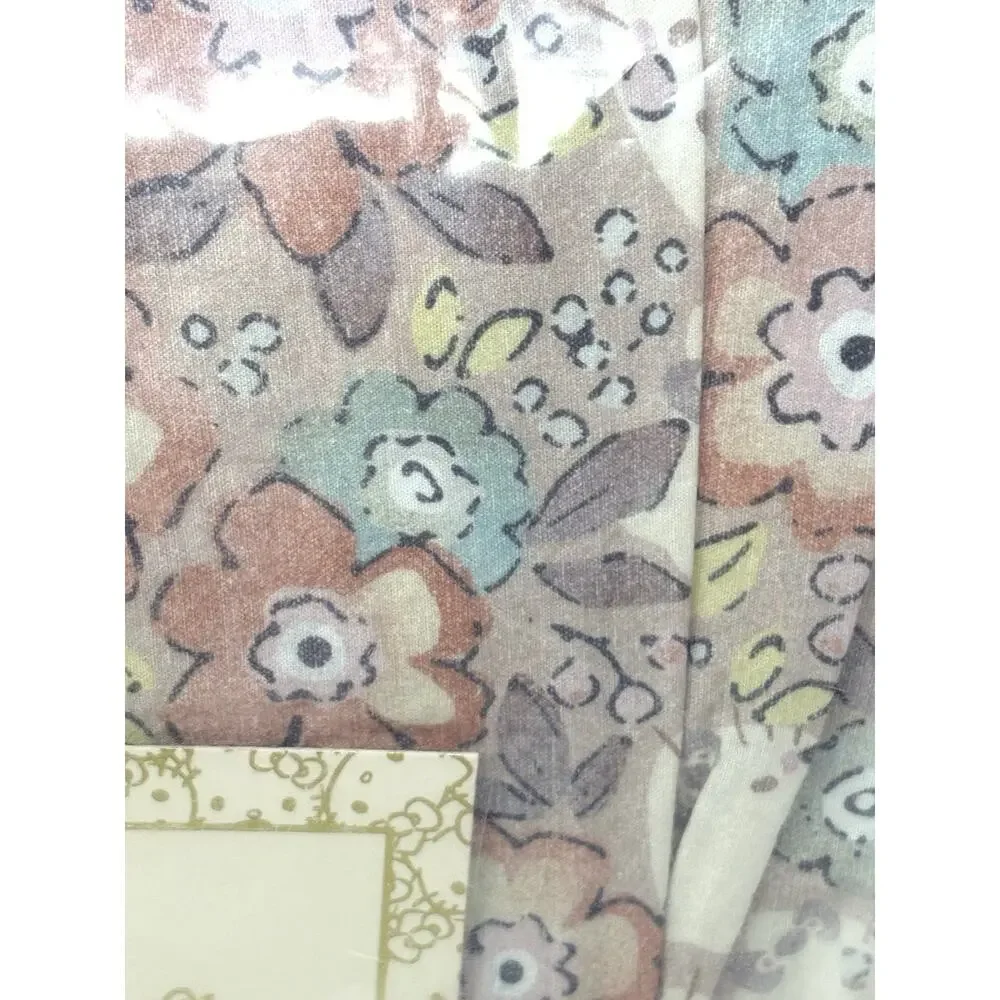 Pottery Barn Hello Kitty Heritage Floral Duvet Cover Full Queen NWT Pastels